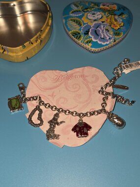 NWT Brighton Hawaii State Charm Bracelet RARE